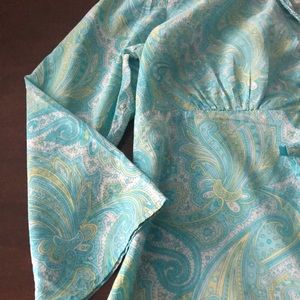 Context paisley blouse